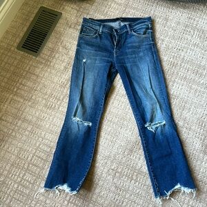 J brand dark wash jeans